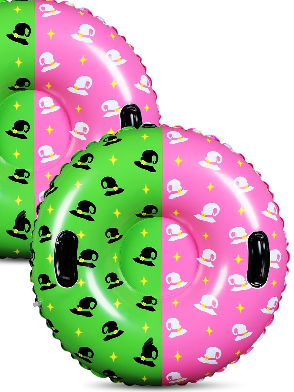 Sotiff Snow Tube For Kids - Witch Green Pink